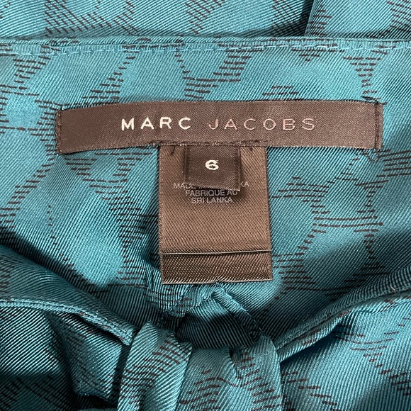 Marc Jacobs Silk ‘Flowers and Birds’ Trapeze Dress - Picture 7 of 10